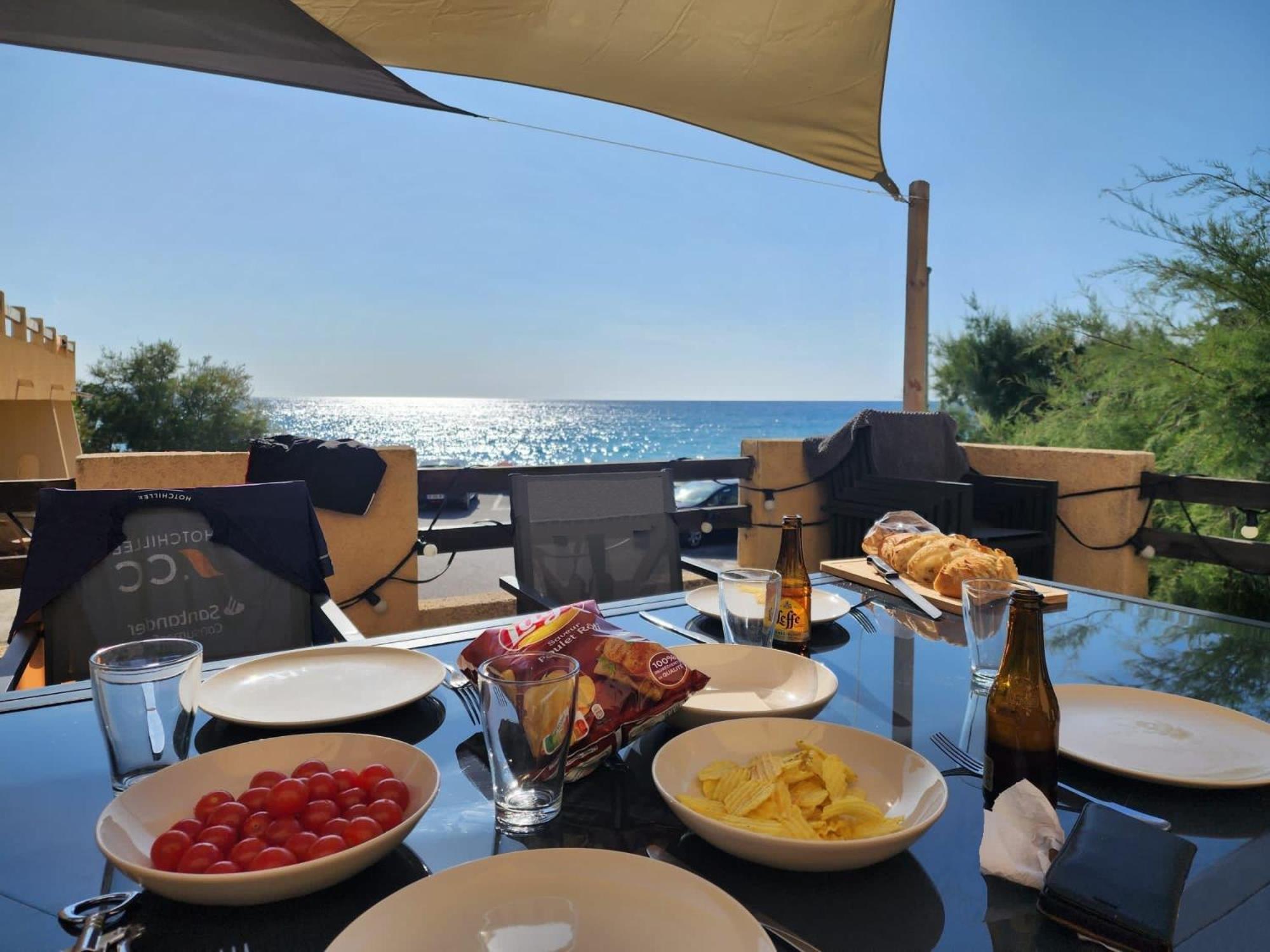 Cap Corse - Grande Maison Au Bord De Mer - Pmr Grillasca Ngoại thất bức ảnh